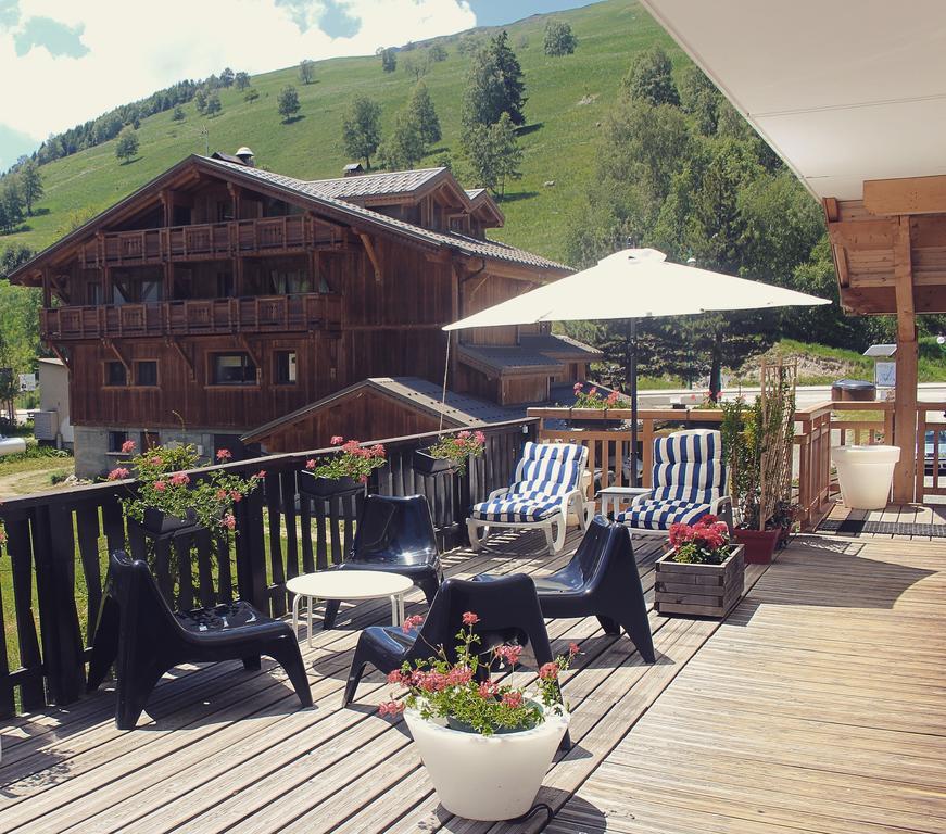 Hotel De La Valentin Les Deux Alpes Buitenkant foto
